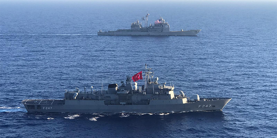 Τουρκικό Υπουργείο Άμυνας: Κοινή άσκηση Τουρκίας - ΗΠΑ με συμμετοχή του 'Αϊζενχάουερ' - ΦΩΤΟΓΡΑΦΙΑ